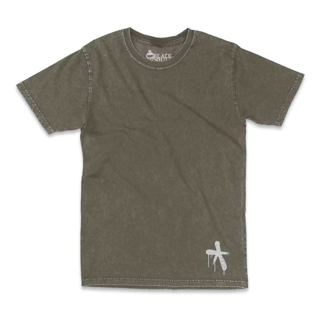 CAN YOU SEE MY SOUL? ACID WASH T-SHIRT